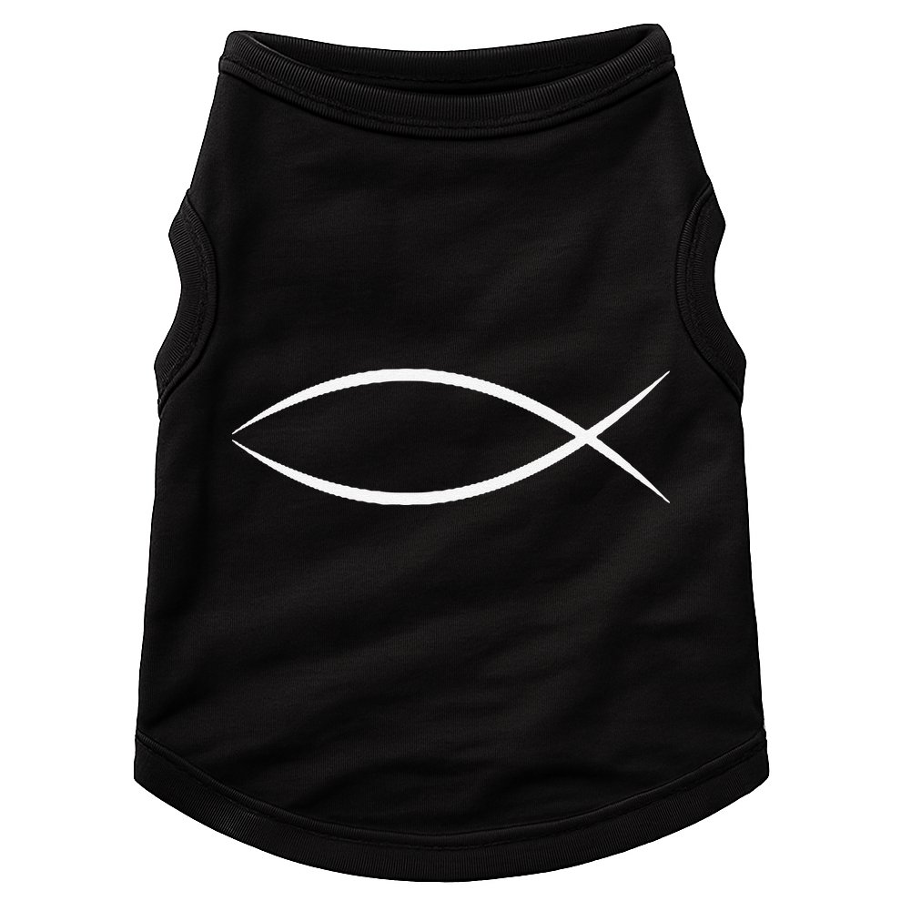 ICHTHYS ICHTHUS JESUS FISH CHRISTIAN SYMBOL Doggie Tank