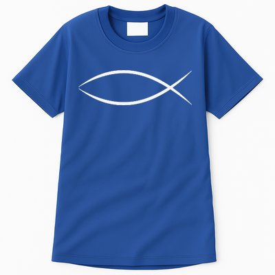 ICHTHYS ICHTHUS JESUS FISH CHRISTIAN SYMBOL Tall T-Shirt