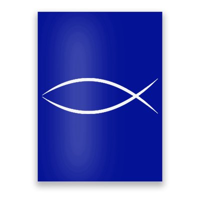 ICHTHYS ICHTHUS JESUS FISH CHRISTIAN SYMBOL Poster