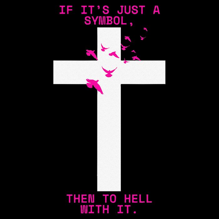 If It’S Just A Symbol Then To Hell With Religious Catholic Cooling Performance Crew T-Shirt
