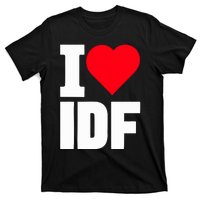 Israelheart I Love Idf T-Shirt