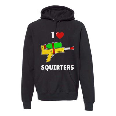 Ilovesquirtersheartdesignilovesquirters.Png Premium Hoodie