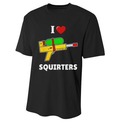 Ilovesquirtersheartdesignilovesquirters.Png Performance Sprint T-Shirt