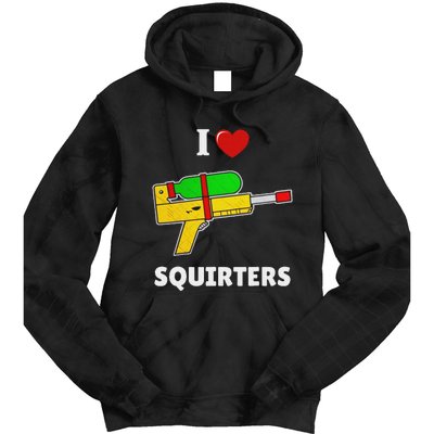 Ilovesquirtersheartdesignilovesquirters.Png Tie Dye Hoodie