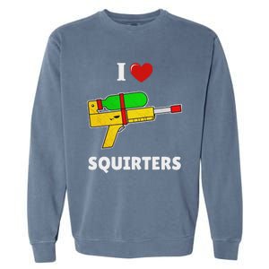 Ilovesquirtersheartdesignilovesquirters.Png Garment-Dyed Sweatshirt