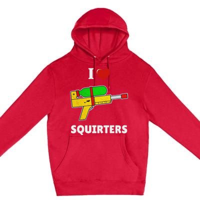 Ilovesquirtersheartdesignilovesquirters.Png Premium Pullover Hoodie