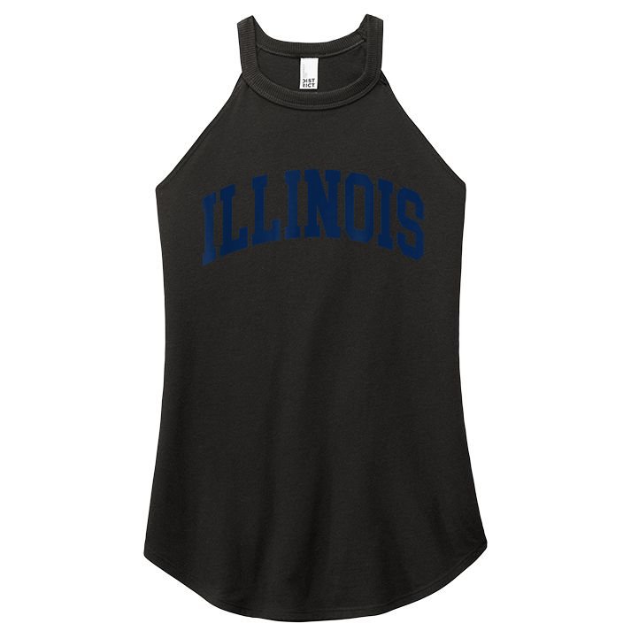 Illinois Women's Perfect Tri Rocker Tank