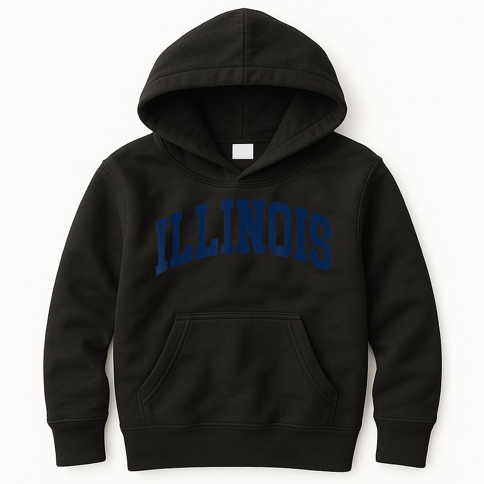 Illinois Kids Hoodie