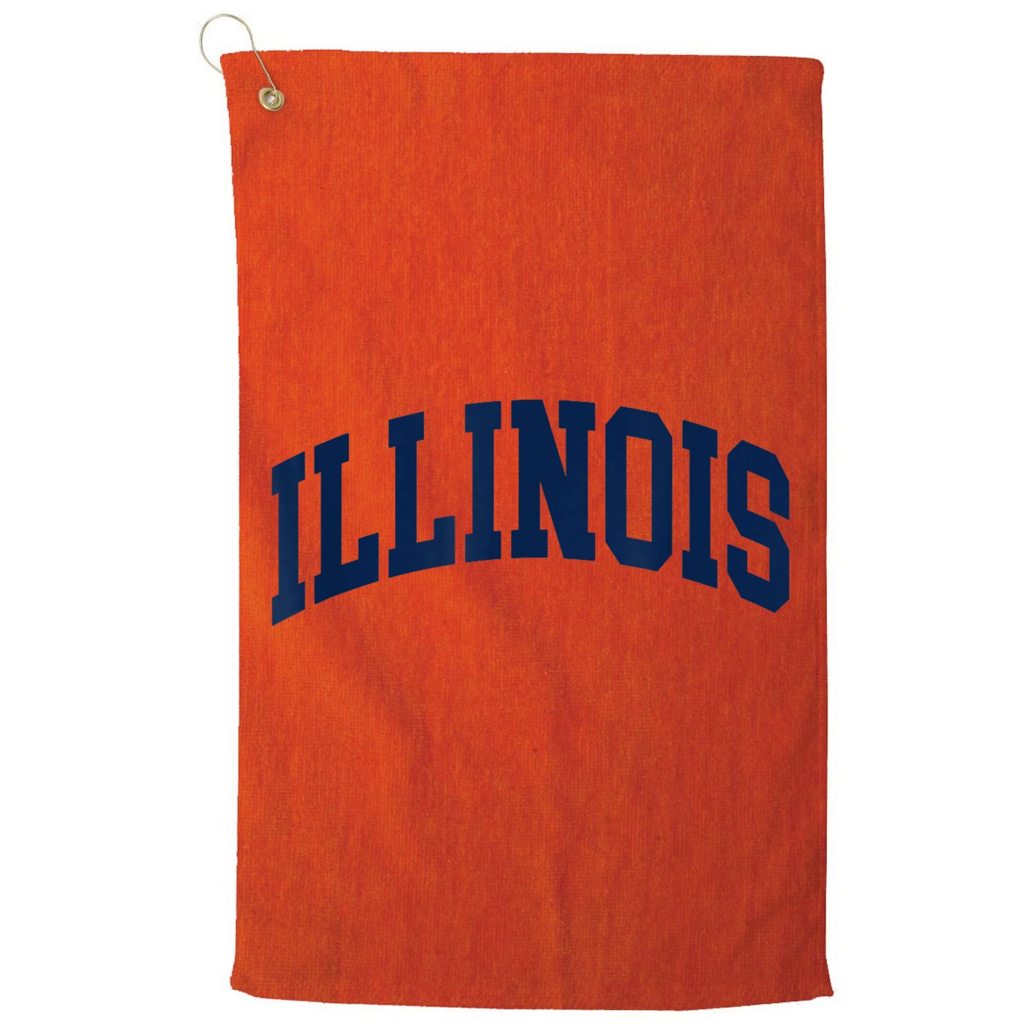 Illinois Golf Towel
