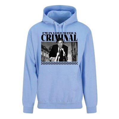 IM In Love With A Criminal Funny Pro Trump 2024 Unisex Surf Hoodie