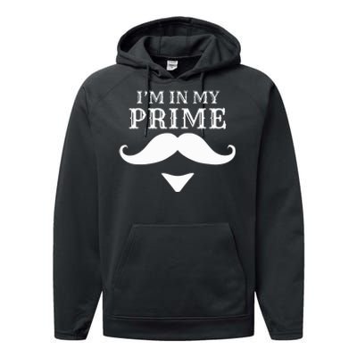 IM In My Prime Western Doc Holliday Cowboy Performance Fleece Hoodie