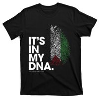 Its In My Dna Palestine Flag Palestinian Roots T-Shirt