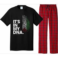 Its In My Dna Palestine Flag Palestinian Roots Pajama Set