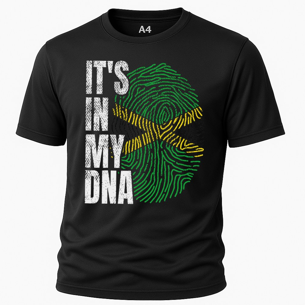 It's In My Dna Jamaican Flag Jamaica Boy Girl Gift Cooling Performance Crew T-Shirt