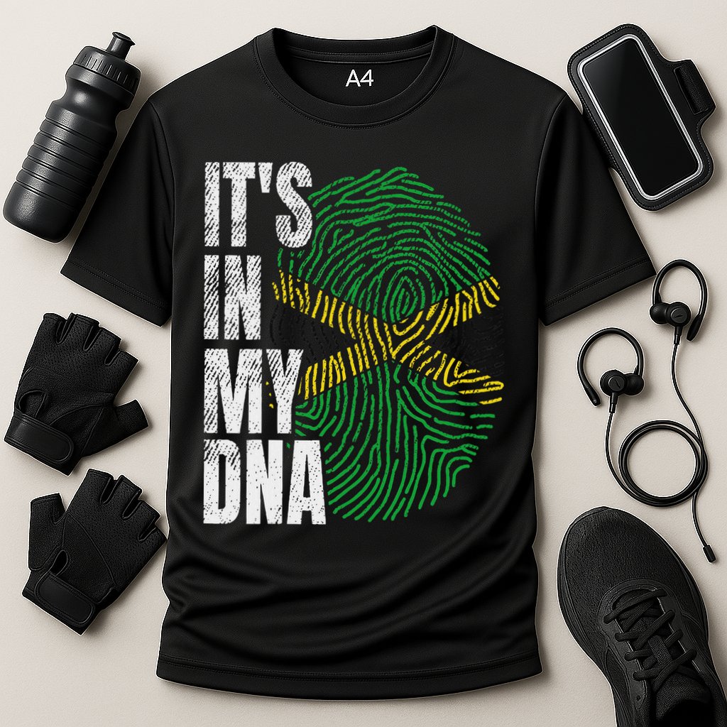 It's In My Dna Jamaican Flag Jamaica Boy Girl Gift Cooling Performance Crew T-Shirt