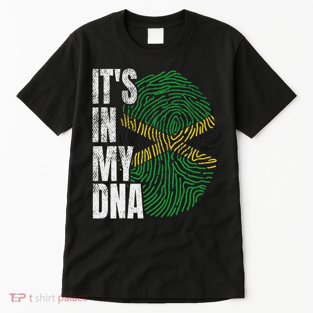 It's In My Dna Jamaican Flag Jamaica Boy Girl Gift Tall T-Shirt