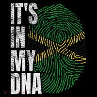 It's In My Dna Jamaican Flag Jamaica Boy Girl Gift Tall T-Shirt
