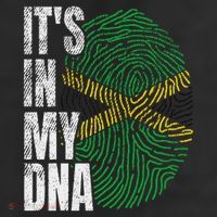 It's In My Dna Jamaican Flag Jamaica Boy Girl Gift Beanie