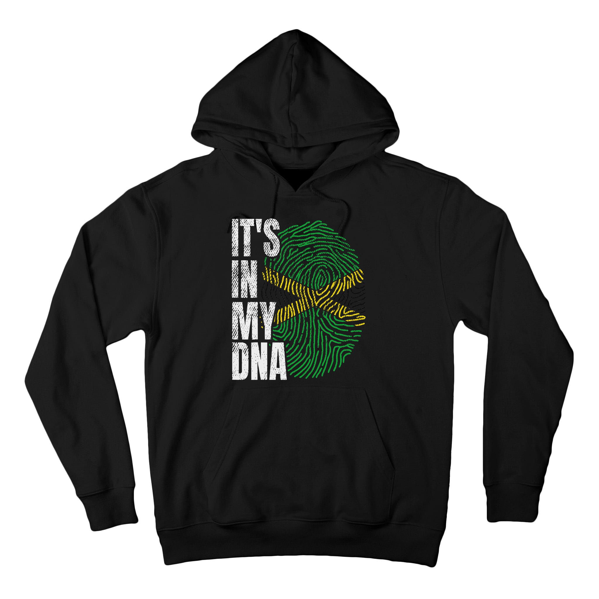 It's In My Dna Jamaican Flag Jamaica Boy Girl Gift Tall Hoodie