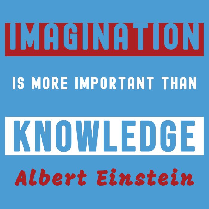 Imagination Is More Important Than Knowledge Albert Einstein Quote Funny Quote Tie Dye Hoodie