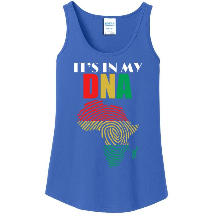 It's In My Dna Respect Black History Meaningful Gift Ladies Essential Tank