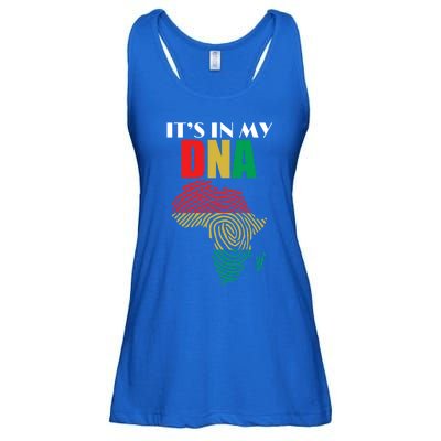 It's In My Dna Respect Black History Meaningful Gift Ladies Essential Flowy Tank