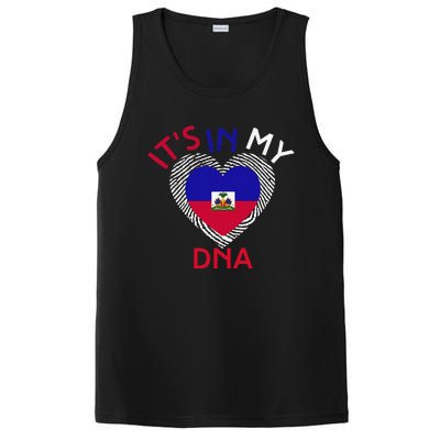 ItS In My Dna Haiti Flag Haitian Life Pride Haiti Patriotic PosiCharge Competitor Tank