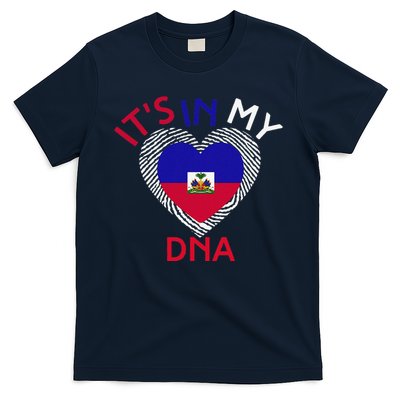 ItS In My Dna Haiti Flag Haitian Life Pride Haiti Patriotic T-Shirt