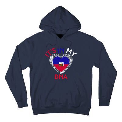 ItS In My Dna Haiti Flag Haitian Life Pride Haiti Patriotic Tall Hoodie