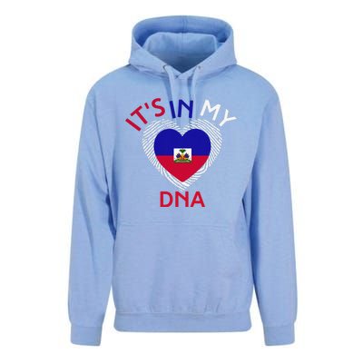 ItS In My Dna Haiti Flag Haitian Life Pride Haiti Patriotic Unisex Surf Hoodie