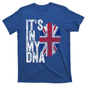 It's In My Dna England Union Jack Flag Christmas Gift Meaningful Gift T-Shirt