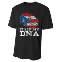 It's In My DNA Puerto Rico Rican Hispanic Heritage Month Performance Sprint T-Shirt