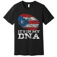 It's In My DNA Puerto Rico Rican Hispanic Heritage Month Premium T-Shirt