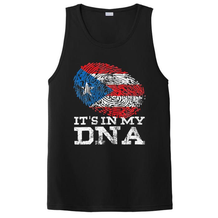 It's In My DNA Puerto Rico Rican Hispanic Heritage Month PosiCharge Competitor Tank