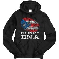 It's In My DNA Puerto Rico Rican Hispanic Heritage Month Tie Dye Hoodie