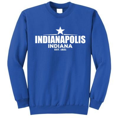 Indianapolis Indiana Meaningful Gift Tall Sweatshirt