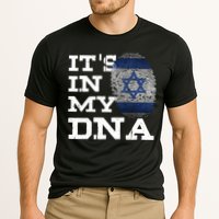 It's In My DNA Israeli Proud Israel Flag Jewish Cooling Performance Crew T-Shirt