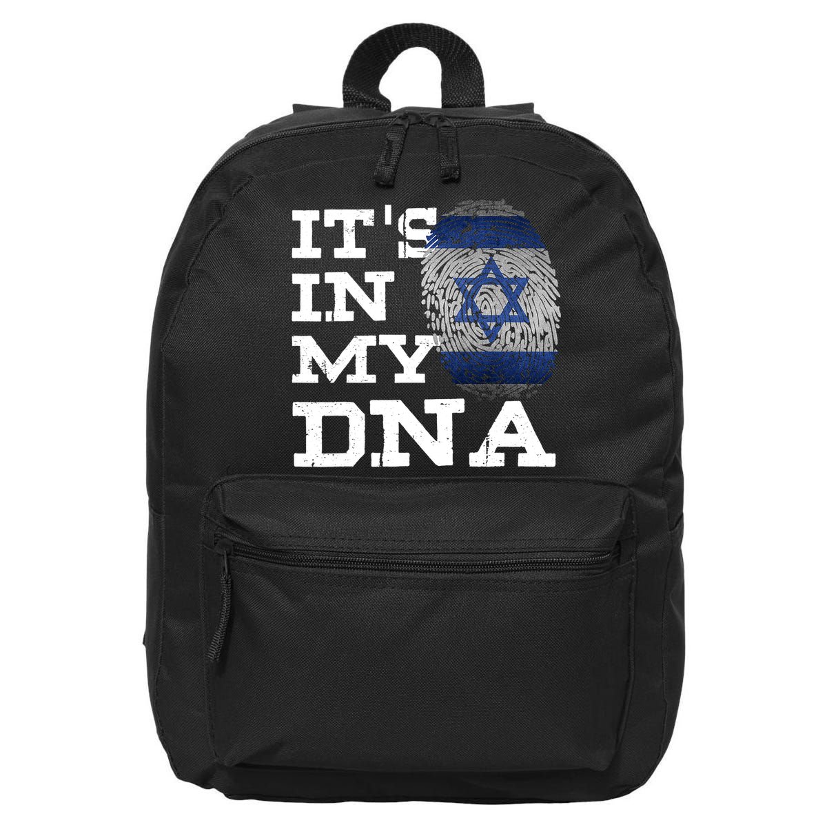 It's In My DNA Israeli Proud Israel Flag Jewish 16 in Basic Backpack
