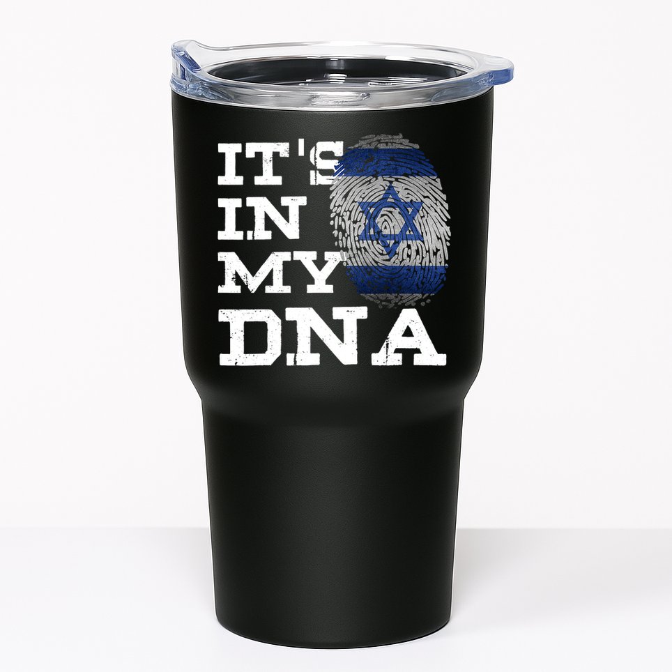 It's In My DNA Israeli Proud Israel Flag Jewish Tumbler