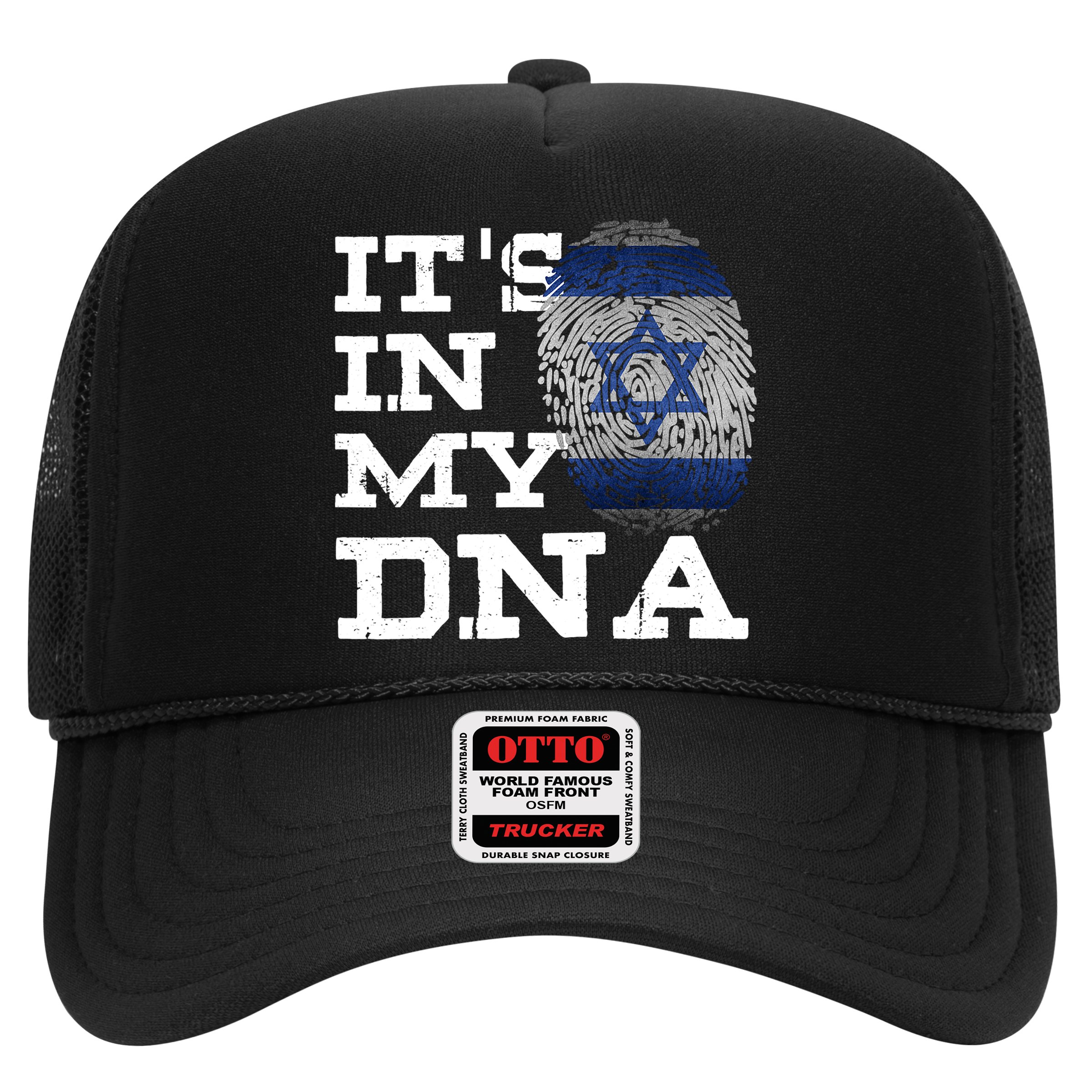 It's In My DNA Israeli Proud Israel Flag Jewish Hat