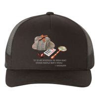 It Is My Business To Know. Novelty Sherlock Holmes Mystery Yupoong Adult 5-Panel Trucker Hat