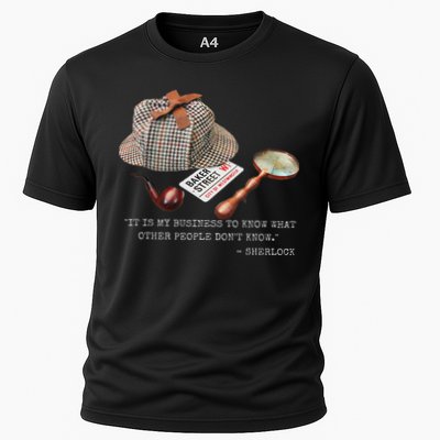 It Is My Business To Know. Novelty Sherlock Holmes Mystery Performance Shirt