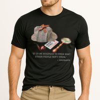 It Is My Business To Know. Novelty Sherlock Holmes Mystery Performance Shirt