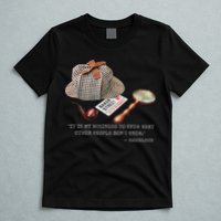 It Is My Business To Know. Novelty Sherlock Holmes Mystery T-Shirt