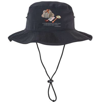 It Is My Business To Know. Novelty Sherlock Holmes Mystery Bucket Hat