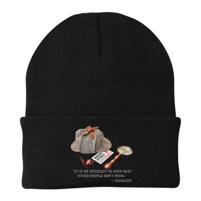 It Is My Business To Know. Novelty Sherlock Holmes Mystery Beanie