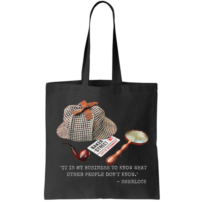 It Is My Business To Know. Novelty Sherlock Holmes Mystery Bag