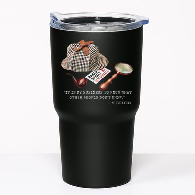 It Is My Business To Know. Novelty Sherlock Holmes Mystery Tumbler