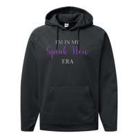 Im In My Speak Now Era Performance Fleece Hoodie