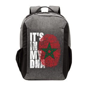 Its In My Dna Moroccan African Funny Gift Moorish Morocco Flag Gift Vector Backpack